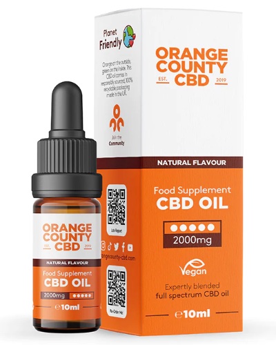 Orange County 2000mg Full Spectrum CBD Oil 10ml