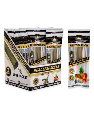 King Palm Fruit Passion Mini Rolls (2 pack)