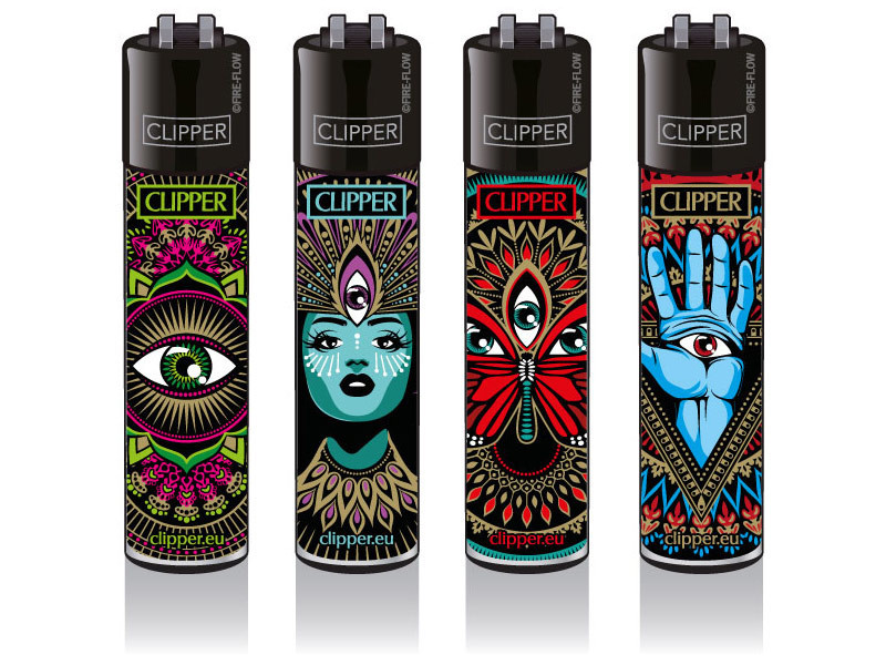 Trippy 3rd Eye Clipper Lighter