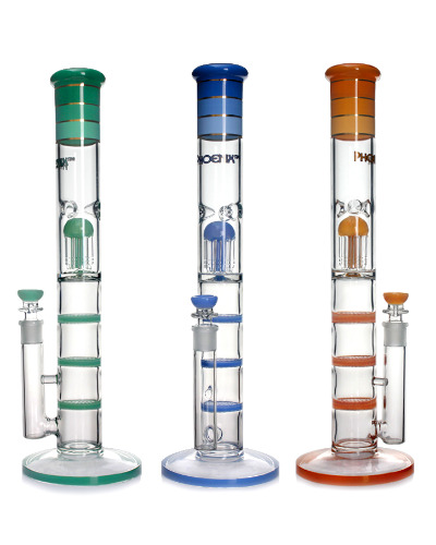 Phoenix Star 8 Arm Percolator Glass Bong
