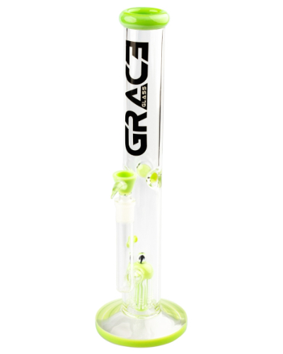 Grace Glass St8 Tube Tree Perc Limited Edition Green image 2