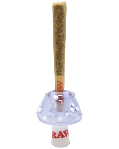 RAW Glass Mushroom Cone Holder image 2