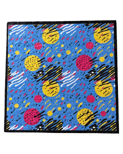 Blue Abstract Art 6" Moodmat