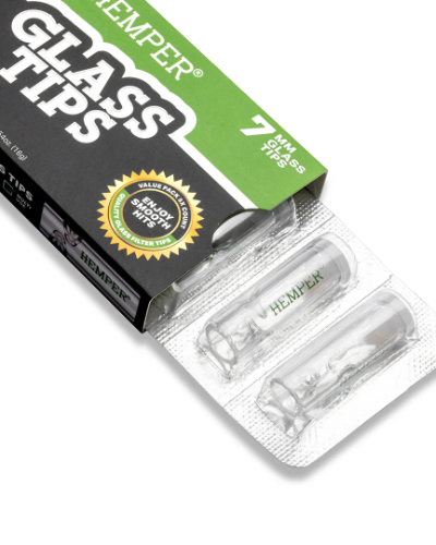 Hemper Glass Tips | Reusable Borosilicate Filter Tips 6–10mm image 2