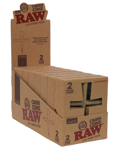 RAW Classic Pre Roll Cross Cone image 1