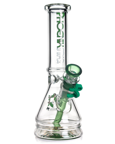 Phoenix Glass Beaker Bong With Keck Clip image 2
