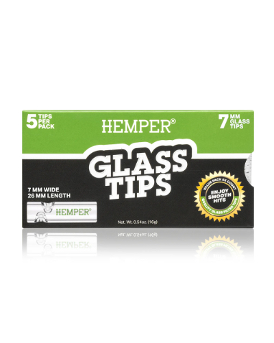 Hemper Glass Tips | Reusable Borosilicate Filter Tips 6–10mm image 1